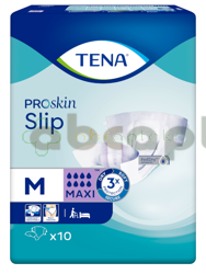 TENA Slip ProSkin Maxi, Pieluchomajtki rozmiar M, 10 sztuk