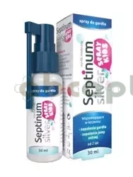 Septinum Silver Kids, spray do gardła, 30 ml