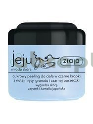 Ziaja jeju młoda skóra cukrowy peeling do ciała w czarne kropki 200 ml