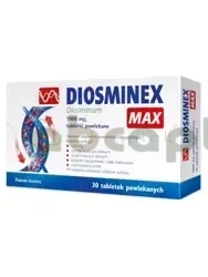 Diosminex Max, 1000 mg, 30 tabletki