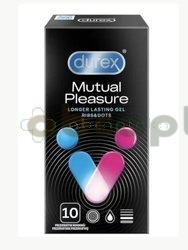 Durex Mutual Pleasure prezerwatywy, 10 sztuk