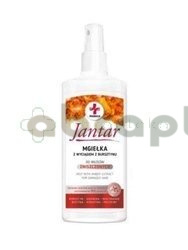 Jantar Medica, mgiełka z wyciągiem z bursztynu, do włosów zniszczonych, 200 ml
