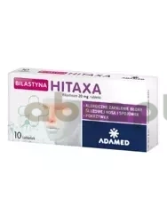 Bilastyna Hitaxa 20 mg, 10 tabletek