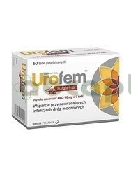 Urofem Żurawina, 60 tabletek