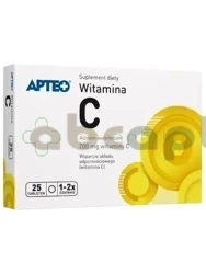 Witamina C 200 mg APTEO,             25 tabletek