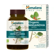 Himalaya Organic Ashwagandha, 60 tabletek