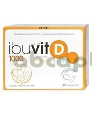 Ibuvit D 1000 j.m., 30 kapsułek twist-off