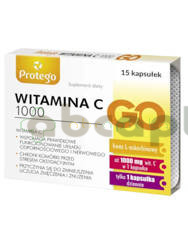 Protego Witamina C 1000 Go, 15 kapsułek