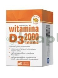 Witamina D3 2000 j.m., 60 kapsułek |