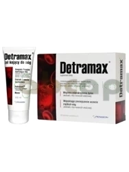 Detramax 600 mg, 60 tabletek + Detramax żel, 100 ml