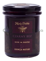 Miody Polskie Miód & Sok Czarny Bez, 250 g
