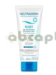 Neutraderm Baby, łagodny żel myjący 3w1, 200 ml  