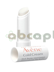 Avene Cold Cream, odżywcza pomadka do ust, 4 g