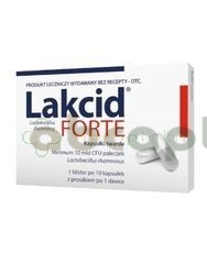 Lakcid Forte, 10 kapsułek | DATA WAŻNOŚCI 28.02.2027