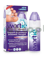 Wortie Advanced, preparat do usuwania brodawek i kurzajek, aerozol, 50 ml