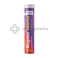 Magnez Skurcz, VITTER BLUE, 20 tabletek musujących