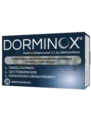 Dorminox 12.5 mg,                   20 tabletek