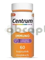 Centrum Immuno z ekstraktem z czarnego bzu, 60 kapsułek 