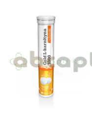 Olimp Gold L-karnityna 1000  +chrom, 20 tabletek musujących 