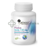 Aliness Maślan Sodu 720 mg, 100 kapsułek