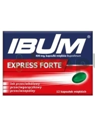 Ibum Express Forte, 400 mg, 12 kapsułek