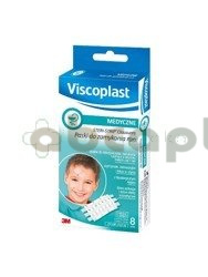 Viscoplast Steri-Strip paski do zamykania ran 6 mm x 75 mm biały 8 sztuk