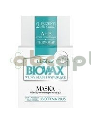 L'Biotica Biovax, maseczka do włosów słabych i wypadających, 250 ml