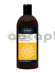 Ziaja, szampon do włosów farbowanych, słonecznikowy, 500 ml