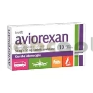 Aviorexan, 50 mg + 50 mg, 10 tabletek powlekanych