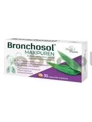Bronchosol Maxipuren 200 mg,        30 kapsułek