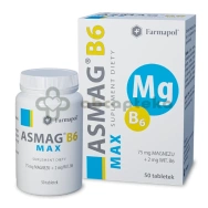 Asmag B6 Max, 50 tabletek