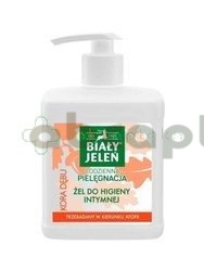 Biały Jeleń Hipoalergiczny, żel do higieny intymnej z korą dębu, 500 ml