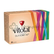 Vitotal dla Kobiet 40+, 30 tabletki | DATA WAŻNOŚCI 31.10.2026 