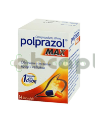 Polprazol Max, 20 mg, 14 kapsułek dojelitowych