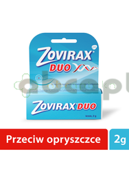 Zovirax Duo (50mg+10mg)/g, krem, 2g