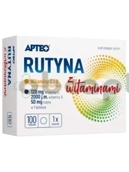 Rutyna z witaminami Apteo, 100 tabletek
