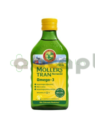 Tran Mollers, cytrynowy, 250 ml,