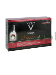 Vichy Dercos Aminexil Clinical 5, kuracja przeciw wypadaniu włosów dla mężczyzn, 6 ml, 21 ampułek  