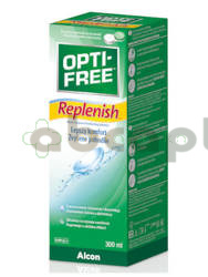 Opti-Free Replenish, płyn dezynfekcyjny do soczewek, 300 ml 