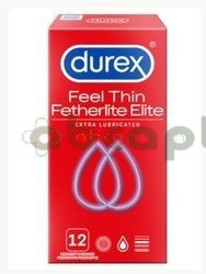 Durex Fetherlite Elite prezerwatywy, 12 sztuk