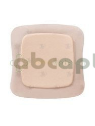 AQUACEL AG Foam, przylepny opatrunek piankowy ze srebrem, 10 x 10 cm, 1 sztuka