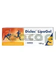 Diclac Lipogel, 10 mg/g, żel, 100 g