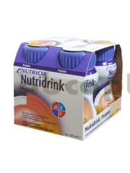 Nutridrink Protein o smaku brzoskwinia-mango, 4 x 125 ml, | DATA WAŻNOŚCI 09.03.2025