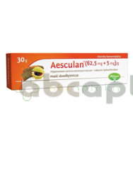 Aesculan, maść doodbytnicza, 30 g