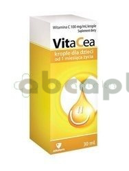 VitaCea krople dla dzieci od 1 m-ca, 30 ml