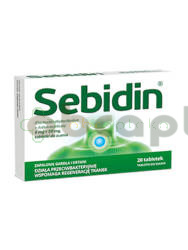 Sebidin, 20 tabletek do ssania