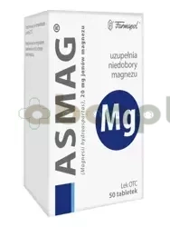 Asmag, 20mg, 50 tabletek