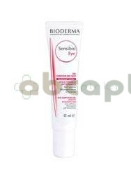 Bioderma Sensibio Eye, Kremowy żel pod oczy, 15 ml