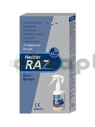 Hedrin Raz żel w sprayu 60 ml