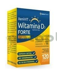 XeniVIT Witamina D Forte 120 kapsułek
